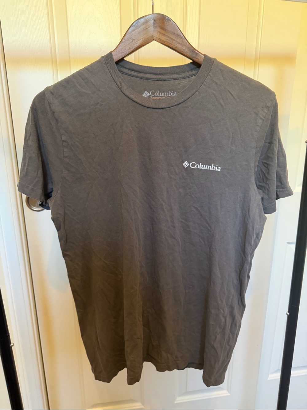 Columbia Brown Short Sleeve Logo Crew Tee